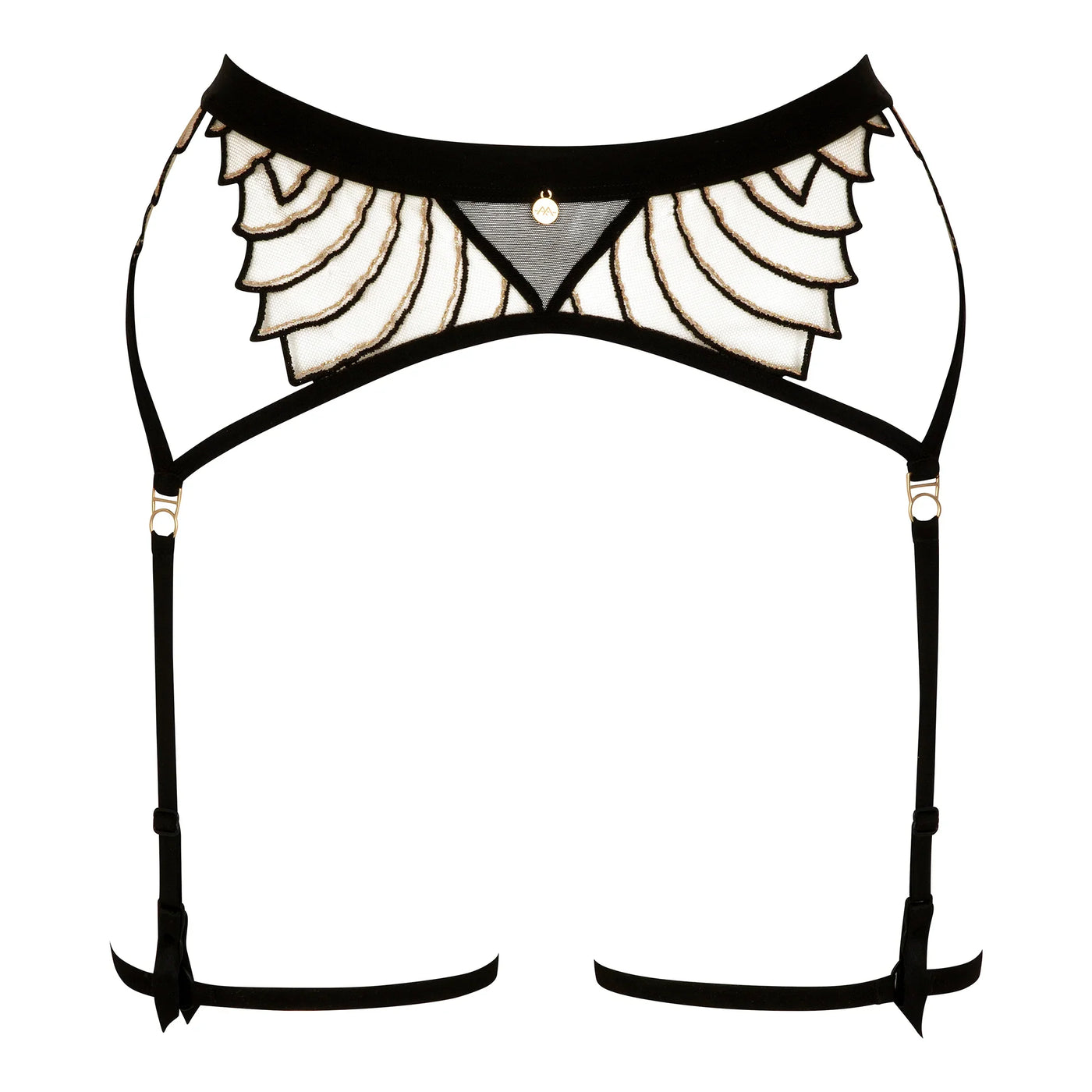 Sheer Mesh Garter Belt Atelier Amour Cosmic Dream-2