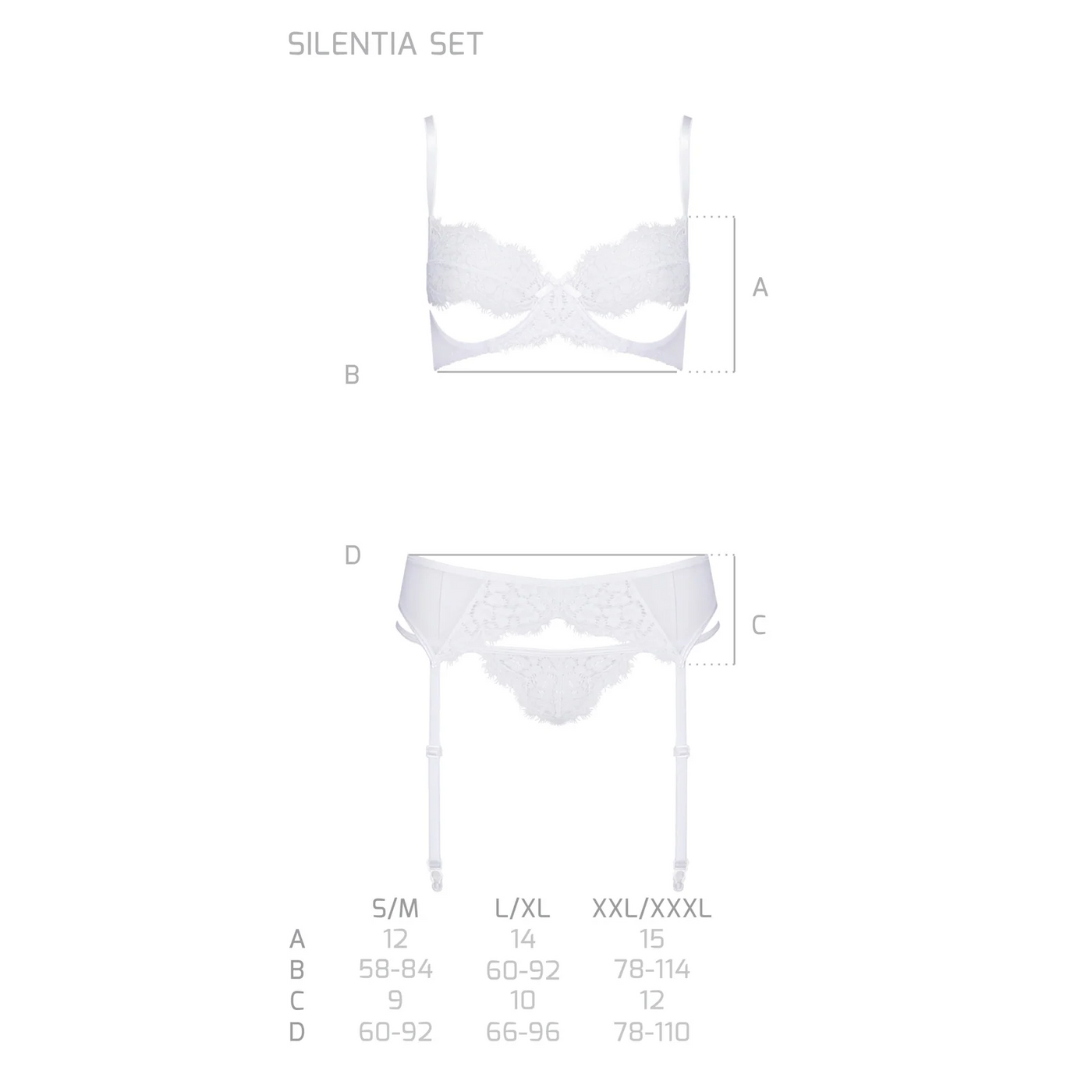Sexy Seducing 3 Piece Lacy Lingerie Set Avanua Silentia-2