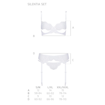 Sexy Seducing 3 Piece Lacy Lingerie Set Avanua Silentia-2